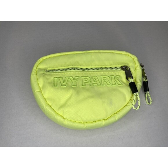 Adidas x Ivy Park Belt Bag Neon Yellow Waist Crossbody Unisex H09187 Bag ONLY - Picture 1 of 7